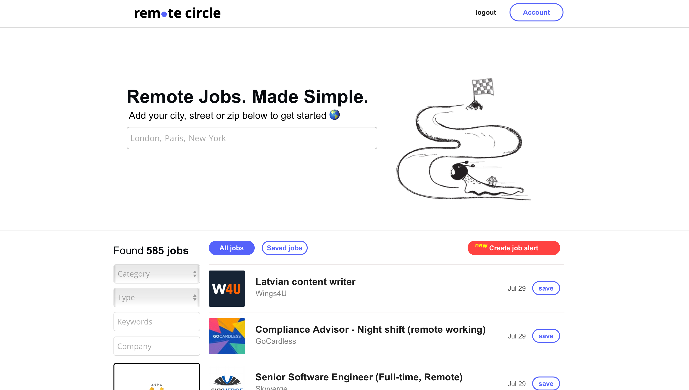 Custom Remote Job Alerts gallery image
