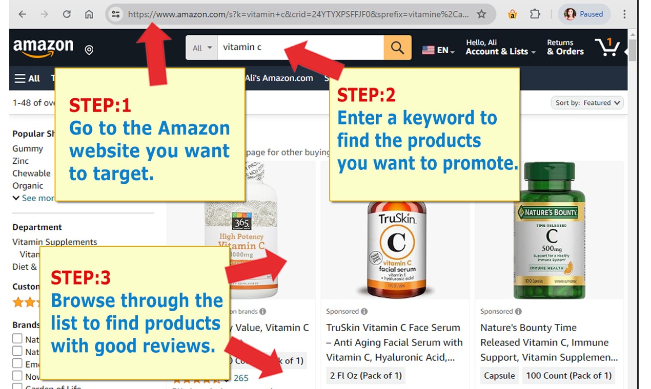 Alternativa de Amazon Sitestripe media 3