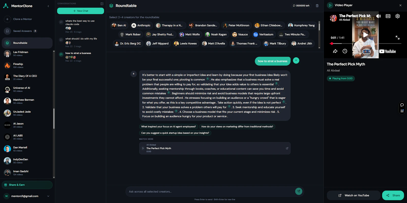 MentorClone screenshot 3