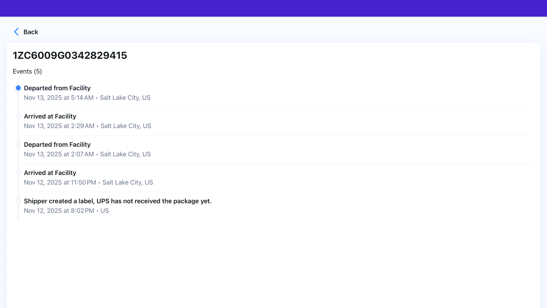 InstantParcels Package Tracker gallery image
