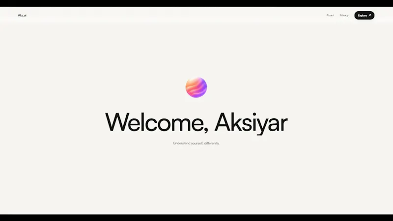 Aks.ai screenshot 1 (video preview)