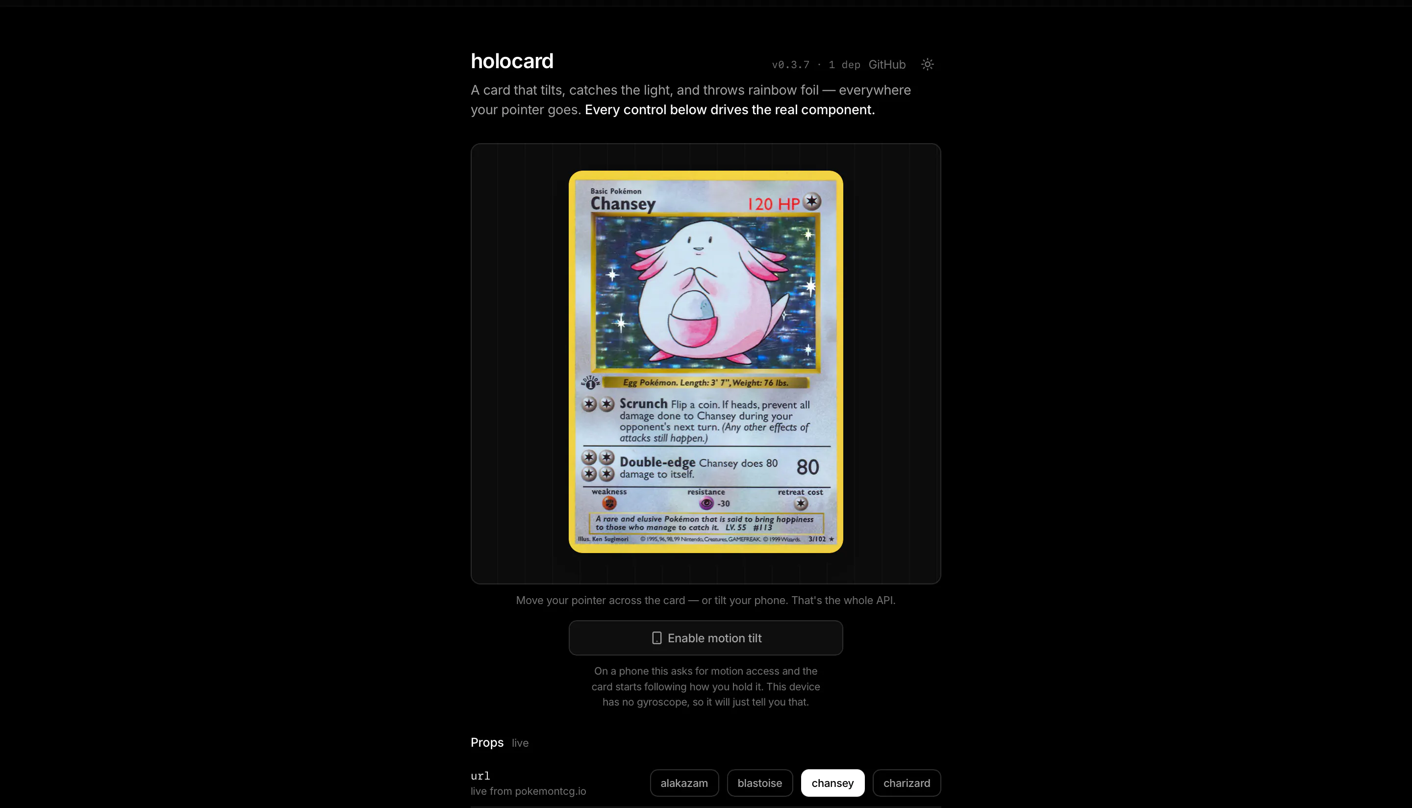Holo Card gallery image