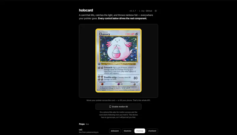 Holo Card screenshot 4