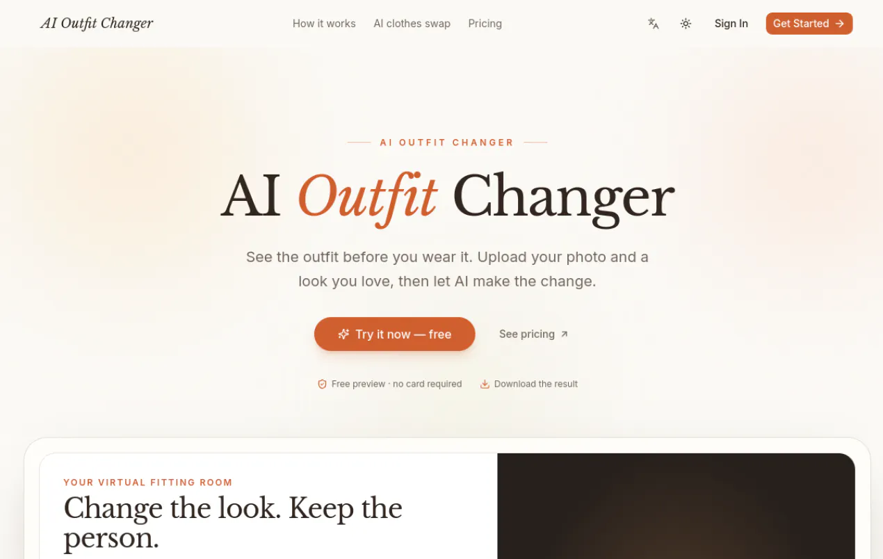 AI Outfit Changer