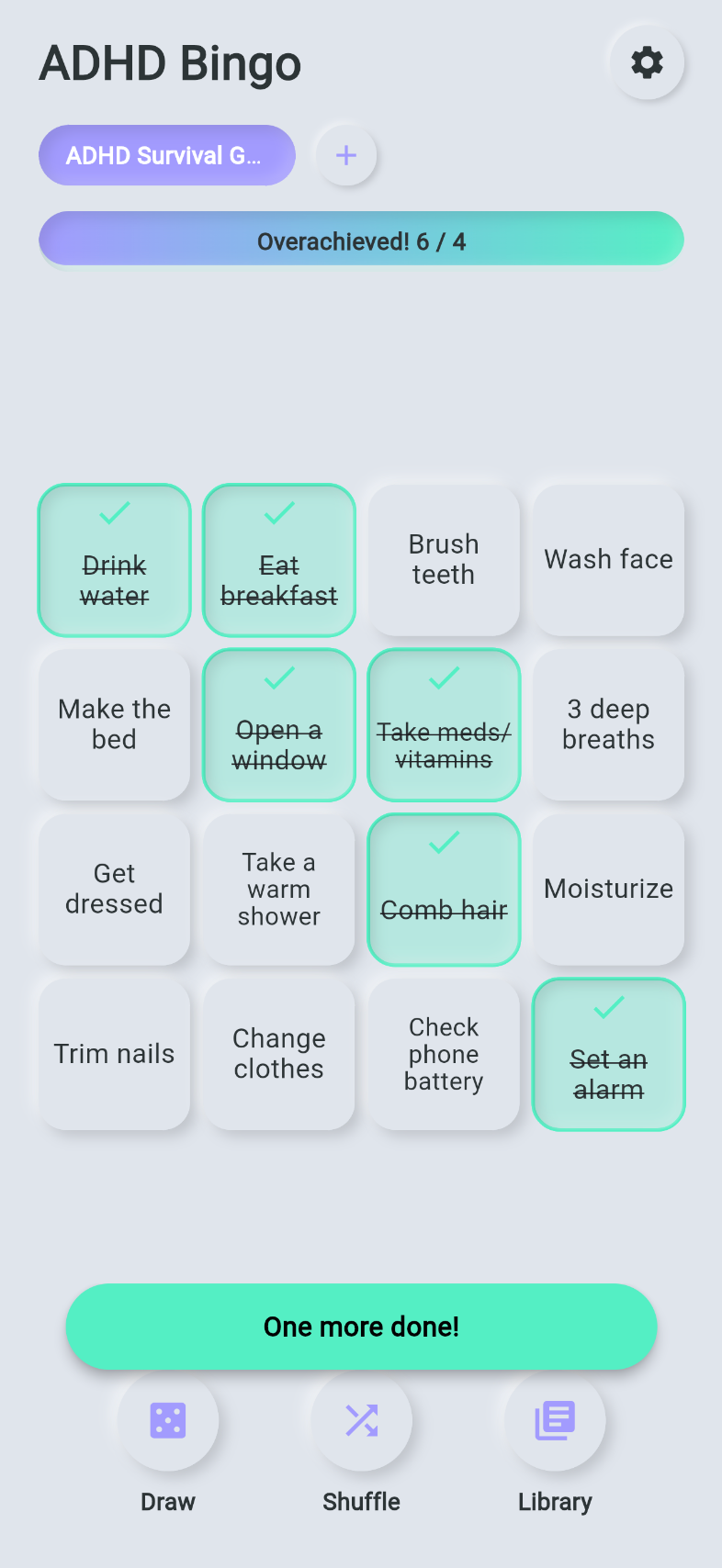 ADHD Bingo gallery image