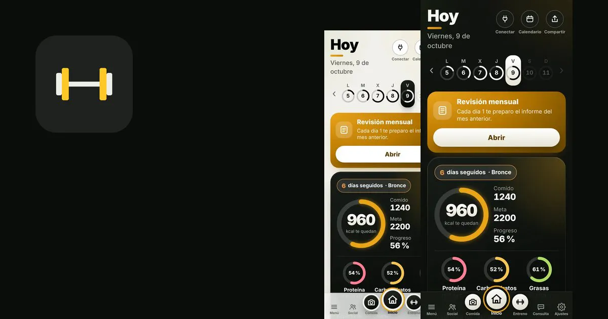 Zafrán App · Sport, nutrición and life gallery image