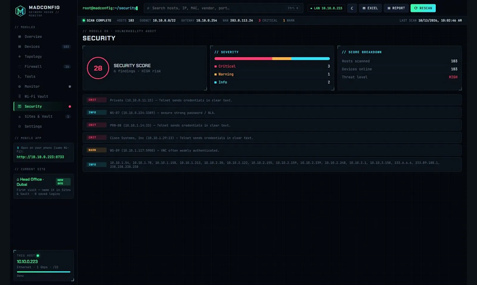 Madconfig screenshot 4