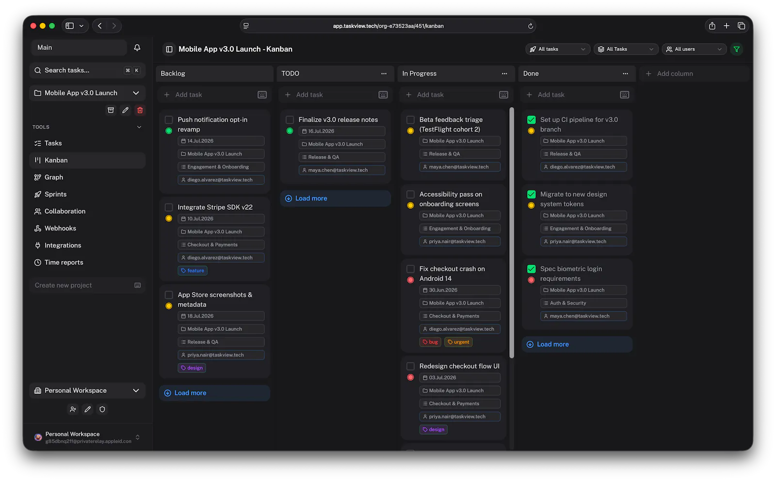 TaskView screenshot 2