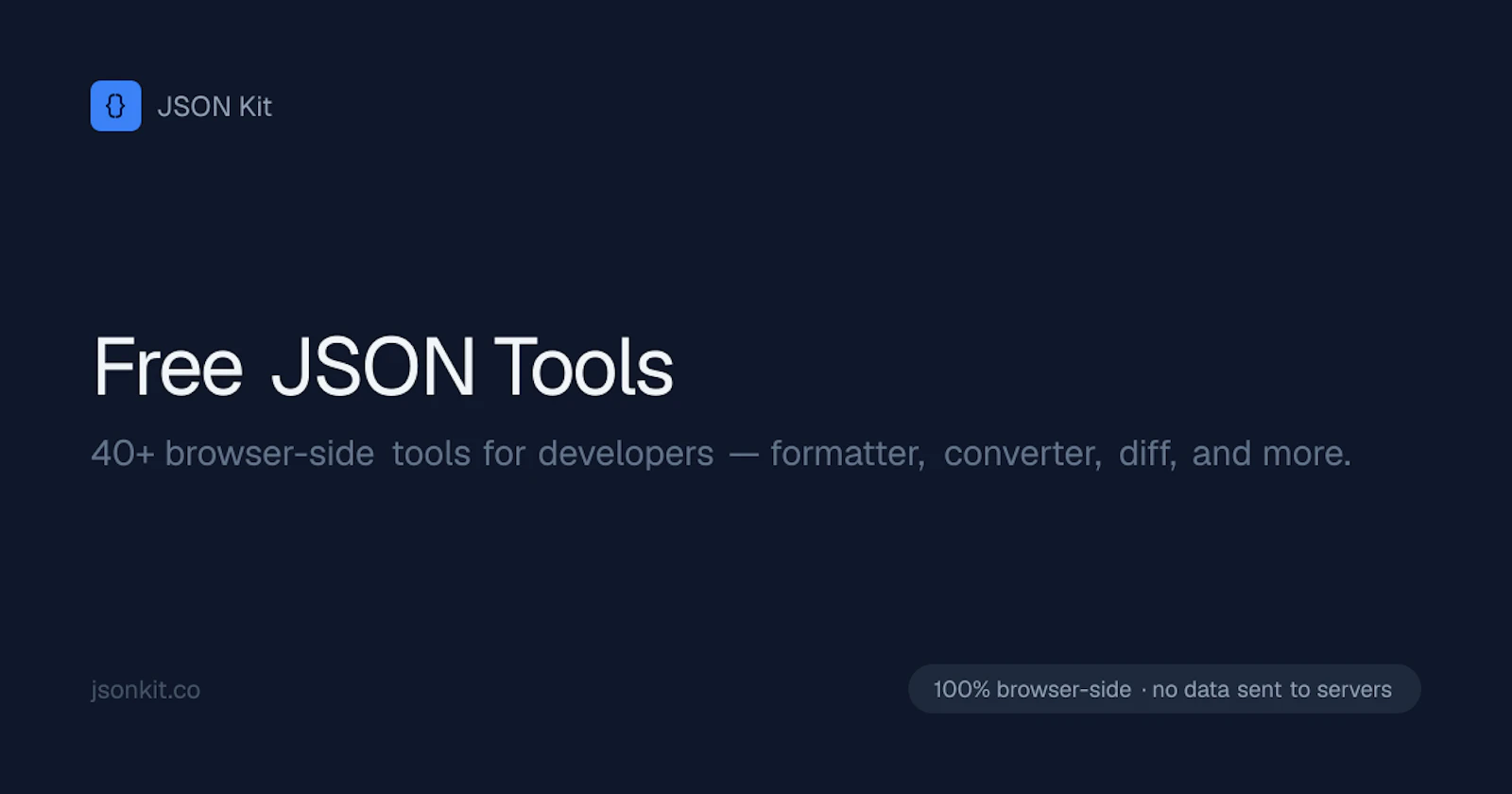 JSON Kit screenshot 1