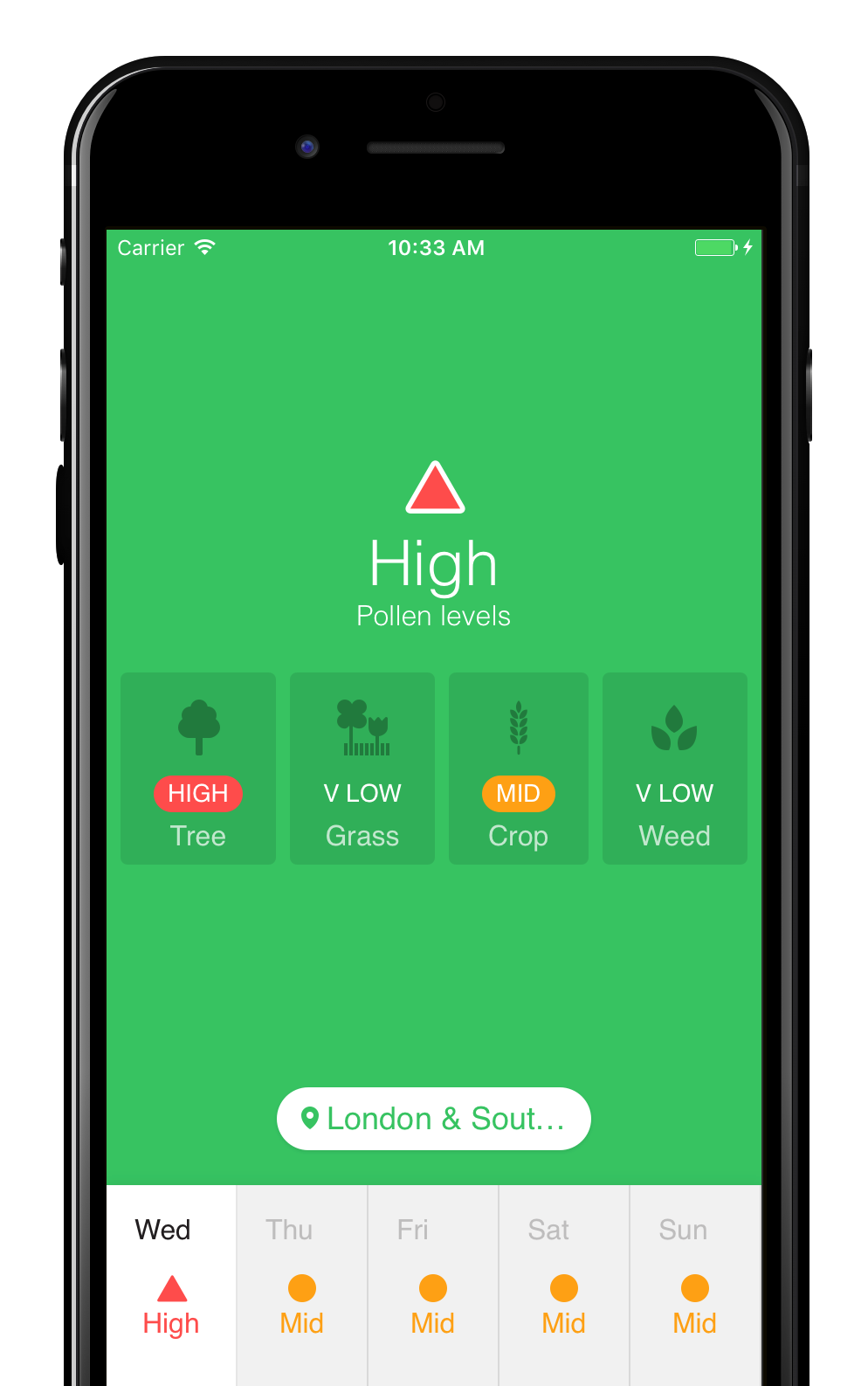 Pollen gallery image