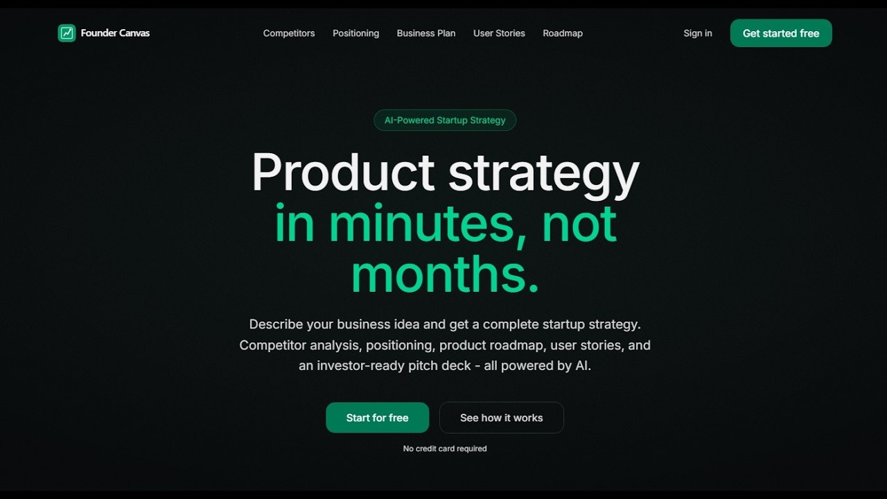 Founder Canvas gallery image