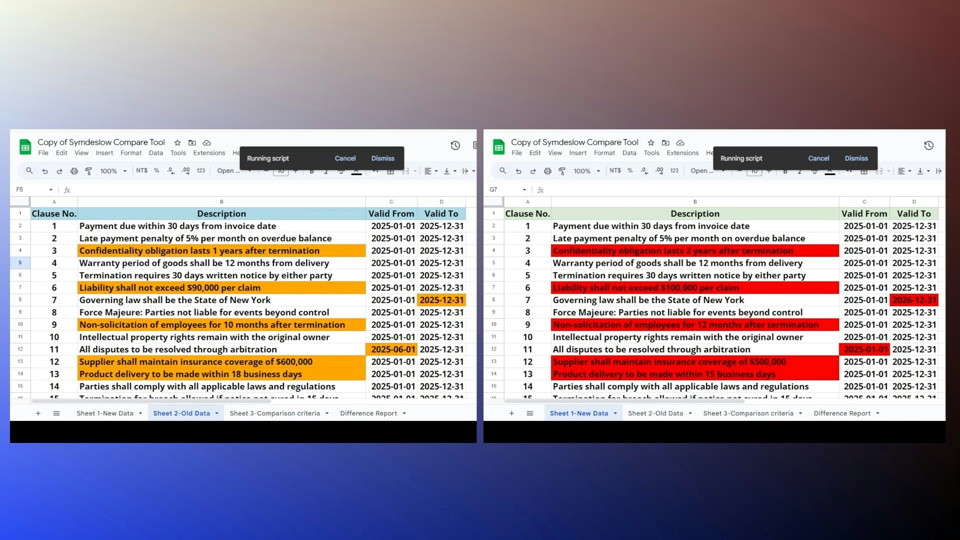 Symdeslow Compare Tool - Screenshot 3 showing product features and functionality