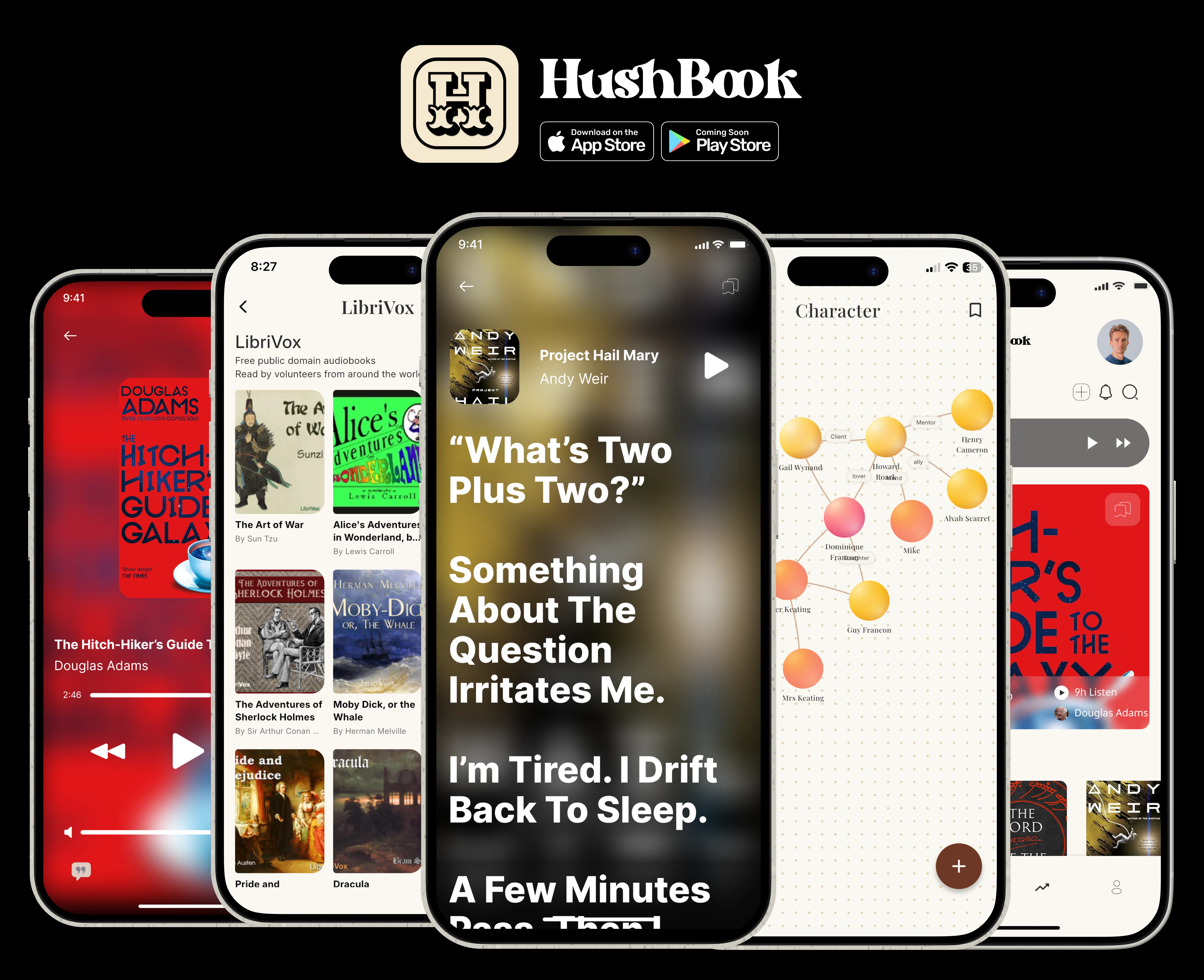 HushBook: Read while you listen 截图 1