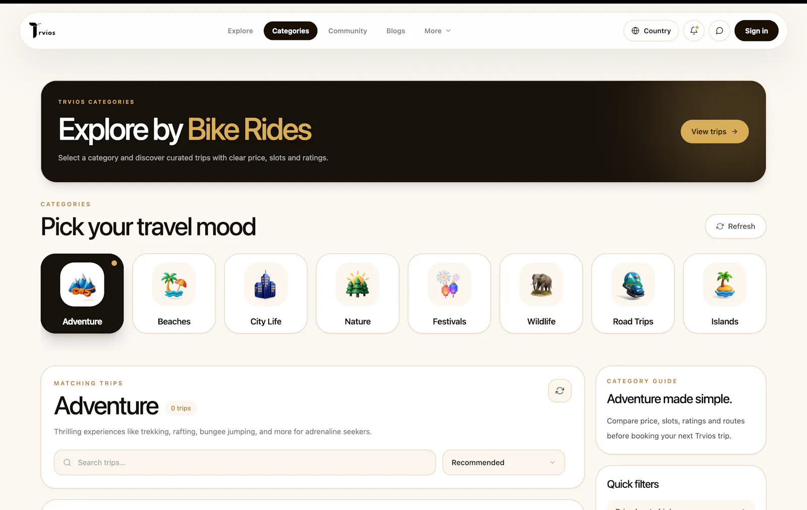 Trvios screenshot 2