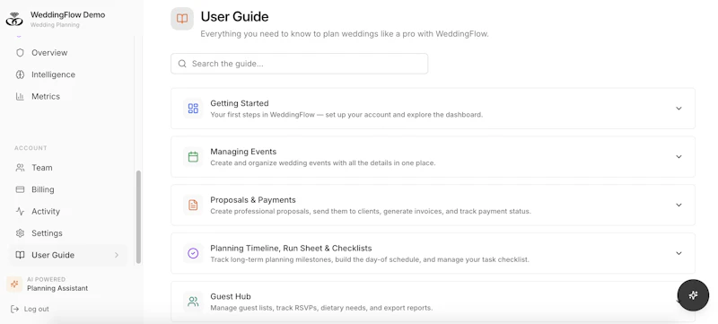 WeddingFlow screenshot 7