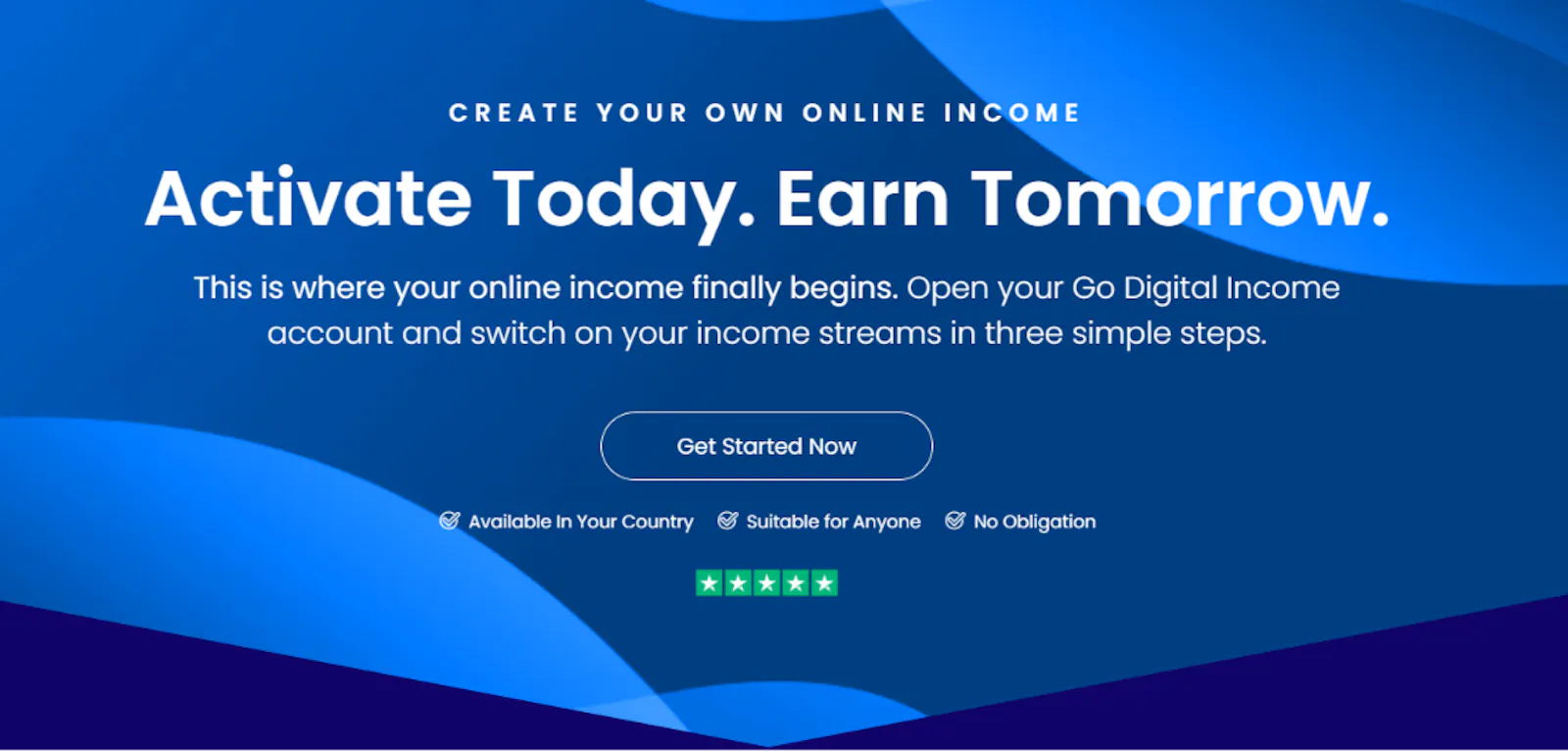 Create Your Own Online Income Today. screenshot 1