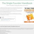 Single Founder Handbook