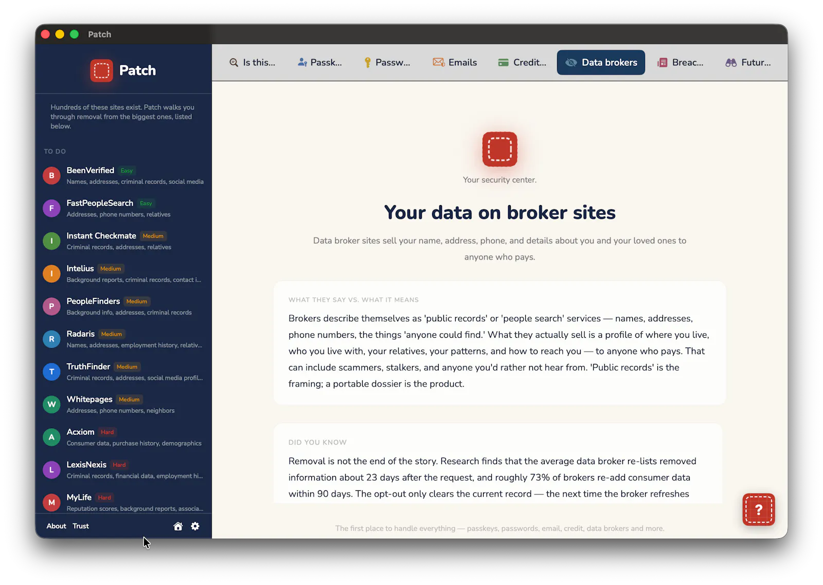 Patch — Your Security Center screenshot 9