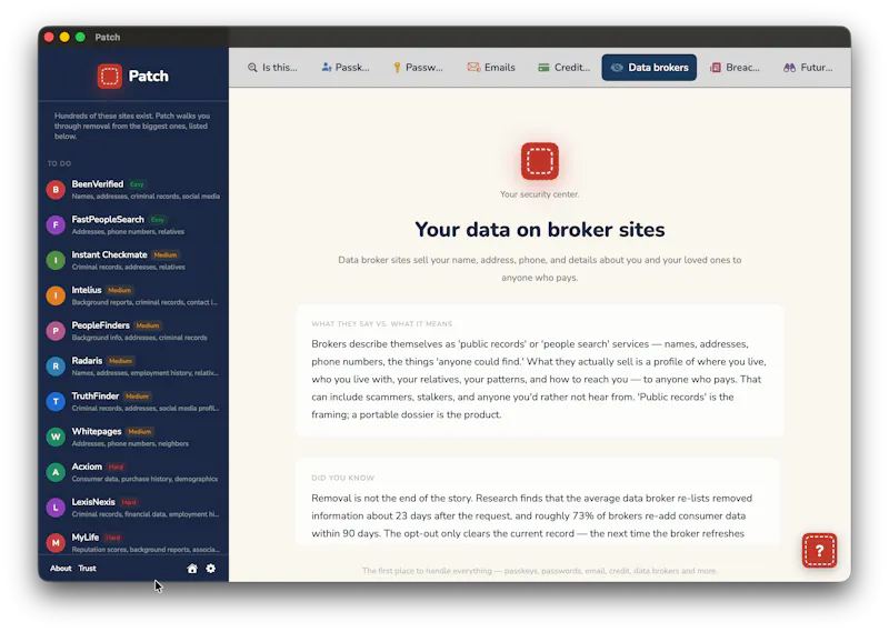 Patch — Your Security Center screenshot 9