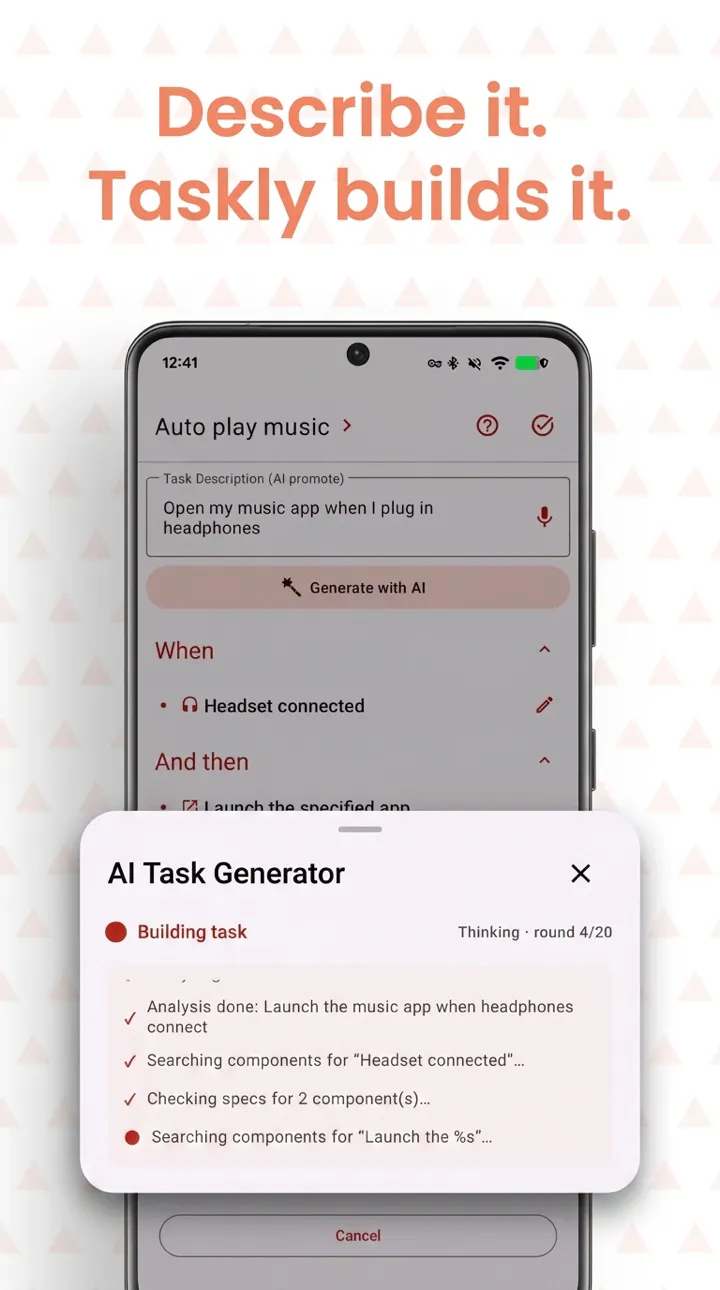 WhenDo: AI Auto Clicker Macro screenshot 1