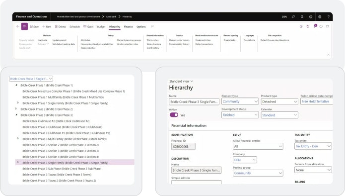 HomebuilderONE - Screenshot 3 showing product features and functionality