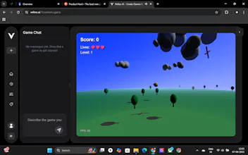 Prompt to game and 3D models gallery image