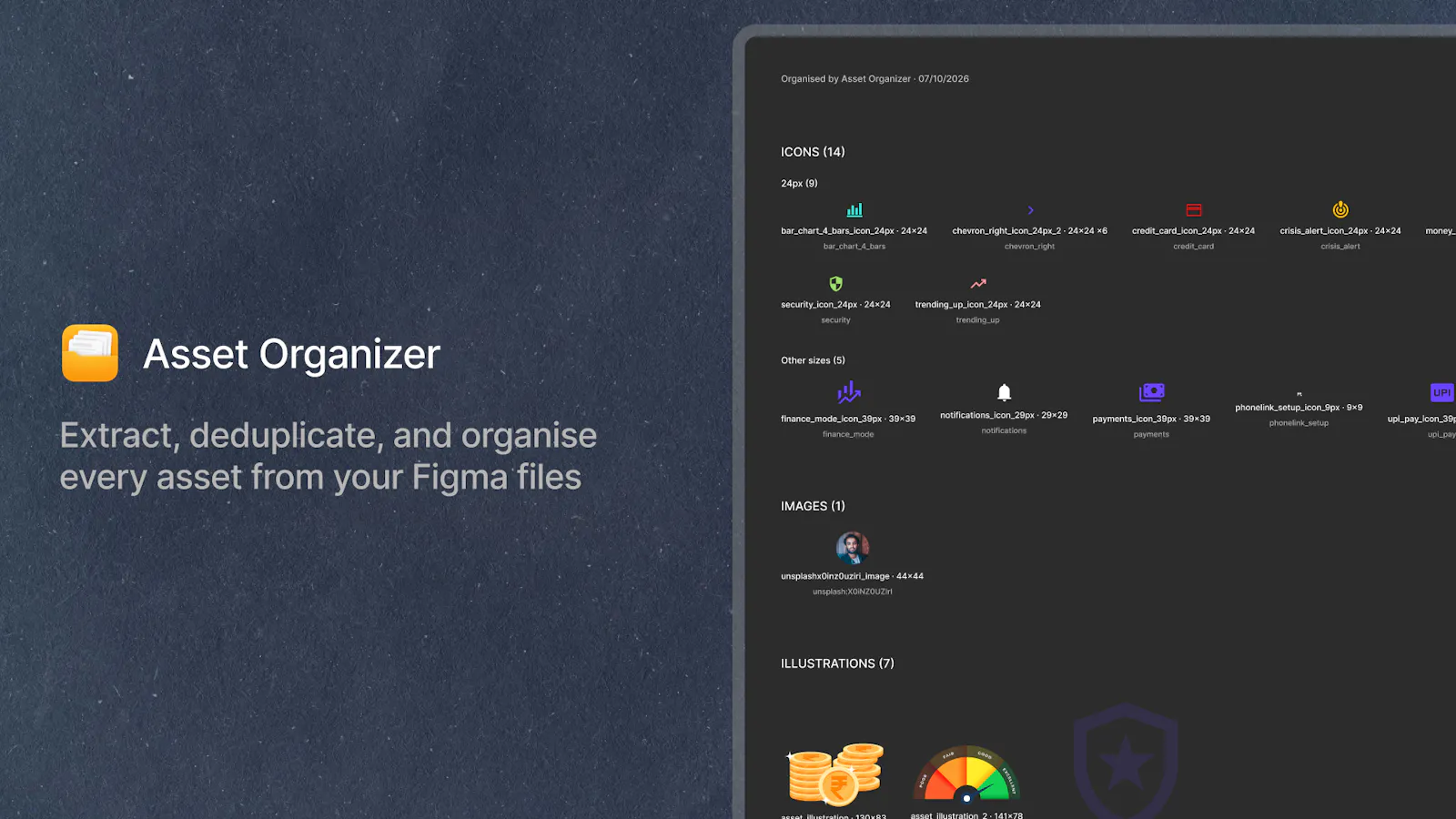 Asset Organizer screenshot 2