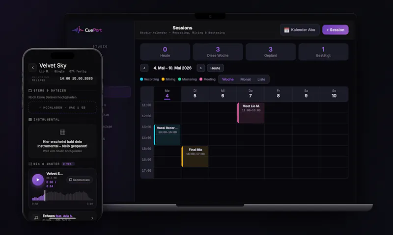 CuePort screenshot 2