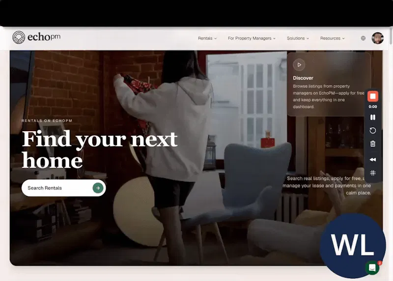 EchoPM screenshot 1 (video preview)