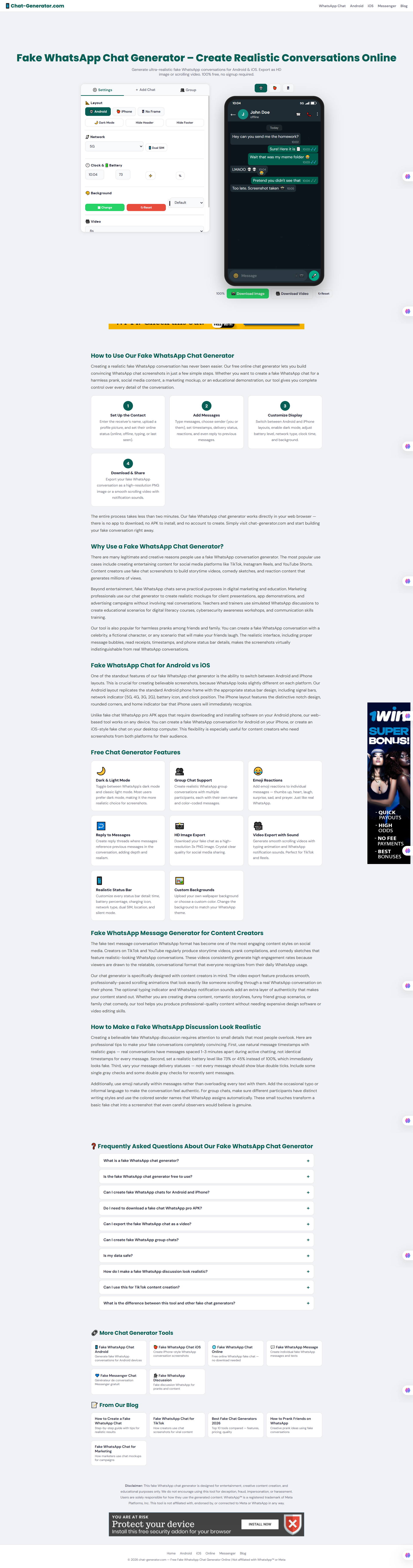 Chat Generator gallery image