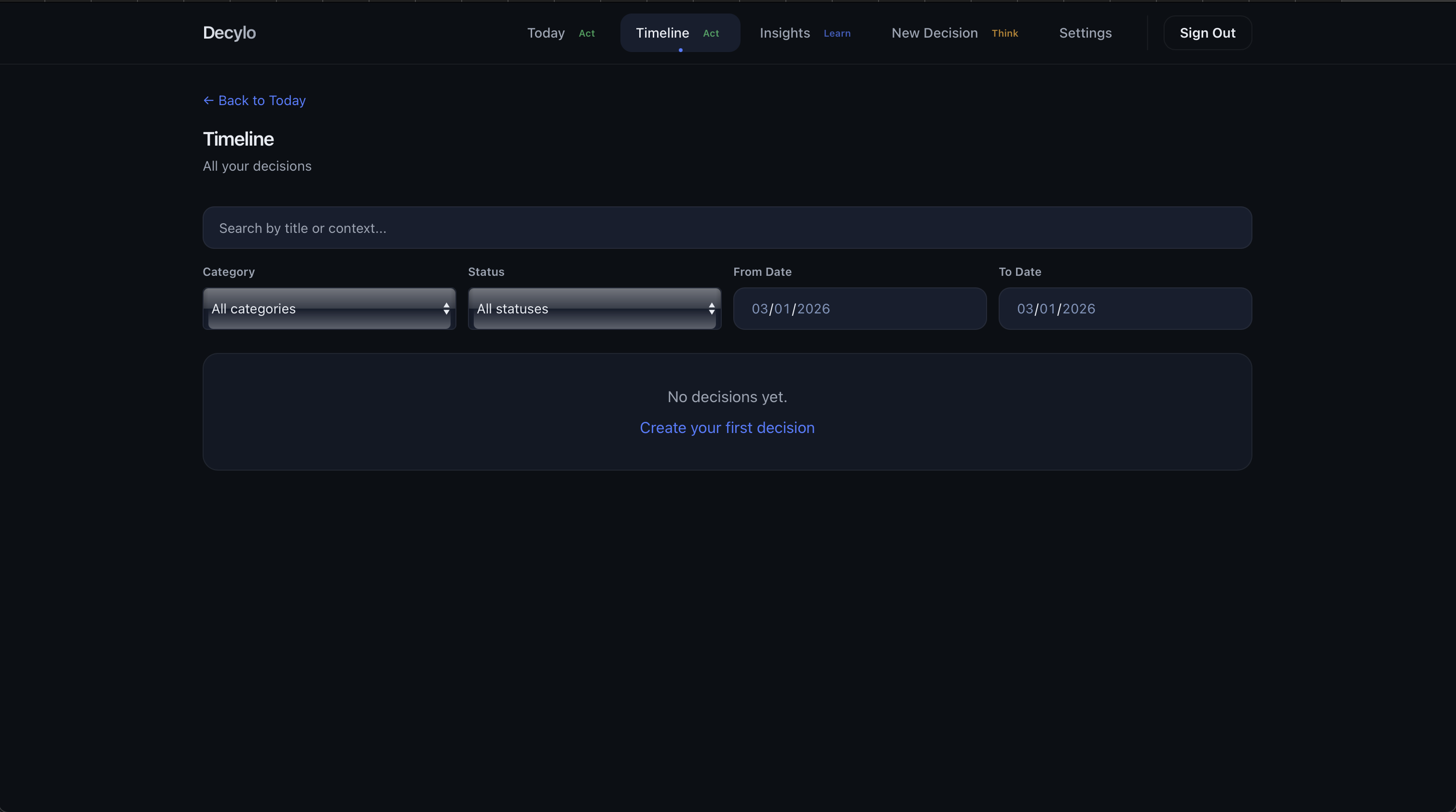 Decylo — Make Better Decisions Every Day gallery image