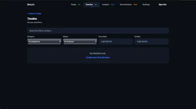 Decylo — Make Better Decisions Every Day gallery image