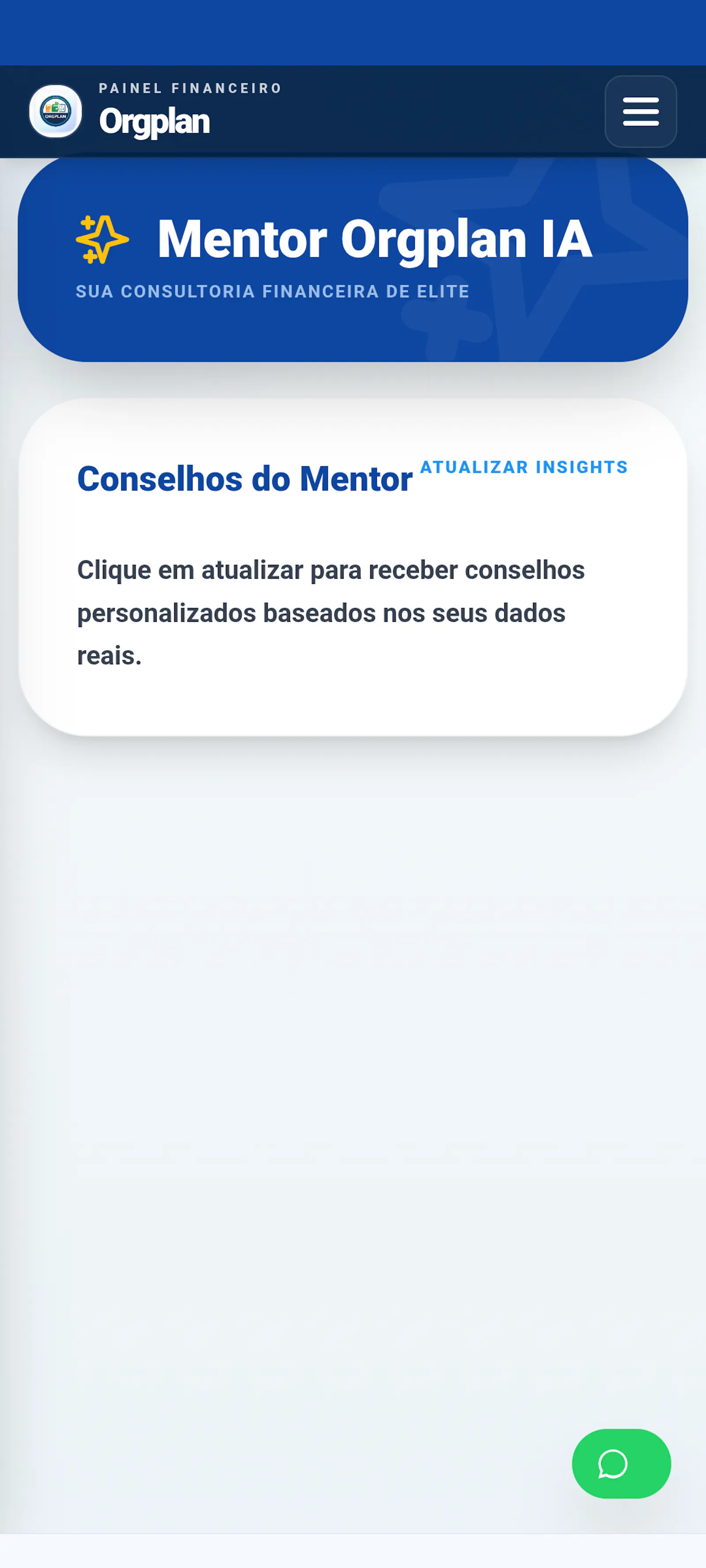 Orgplan seu controle financeiro  screenshot 1