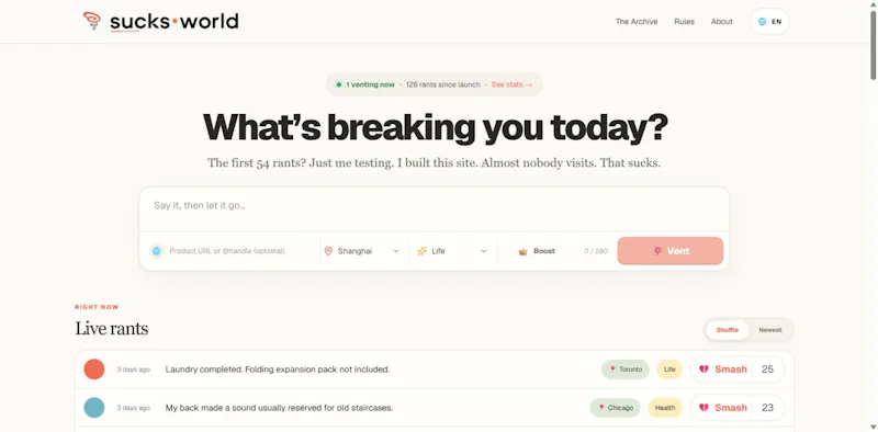sucks.world screenshot 4