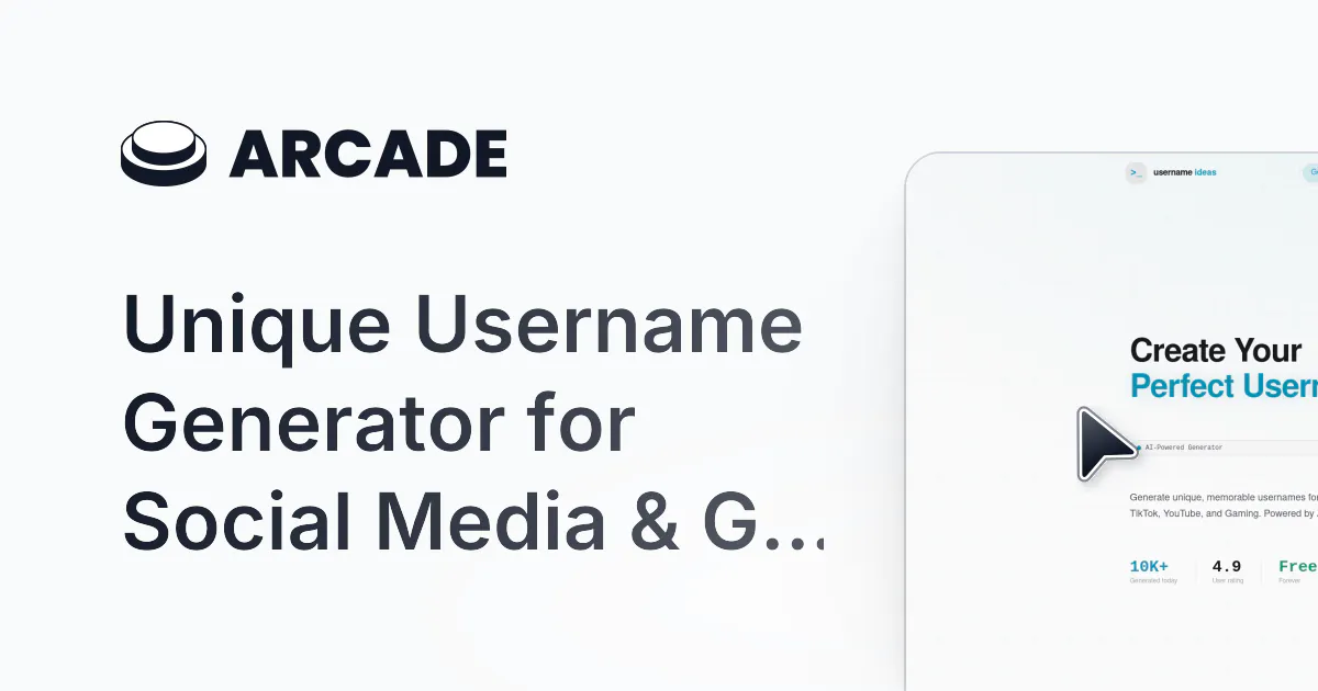Username Ideas AI gallery image