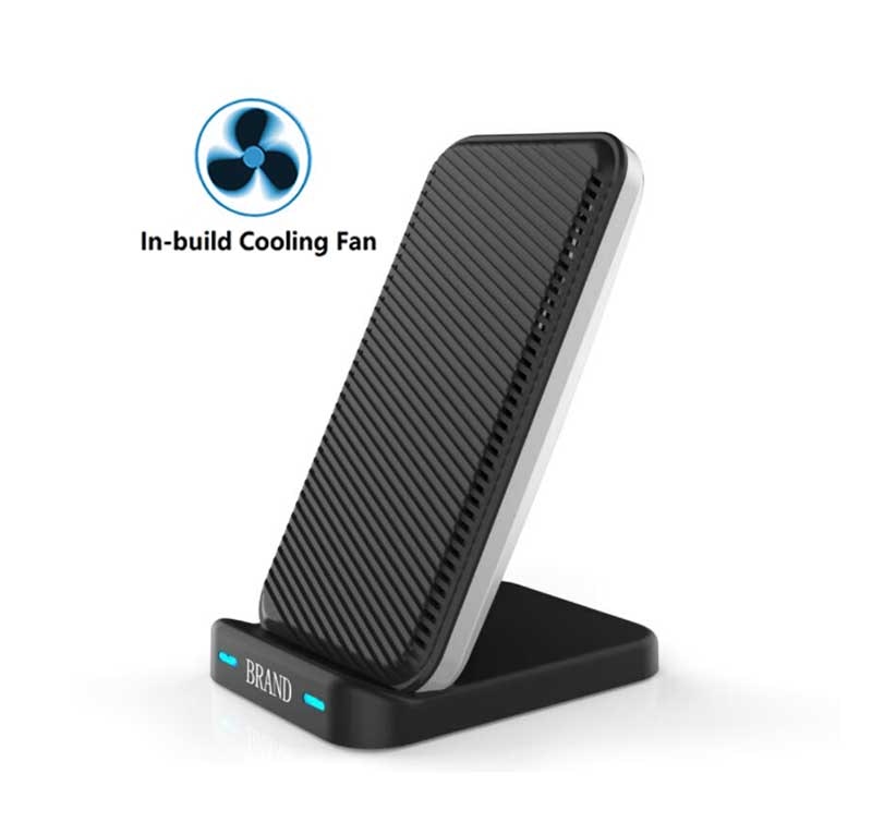Dual Coils Wireless Charging Stand 