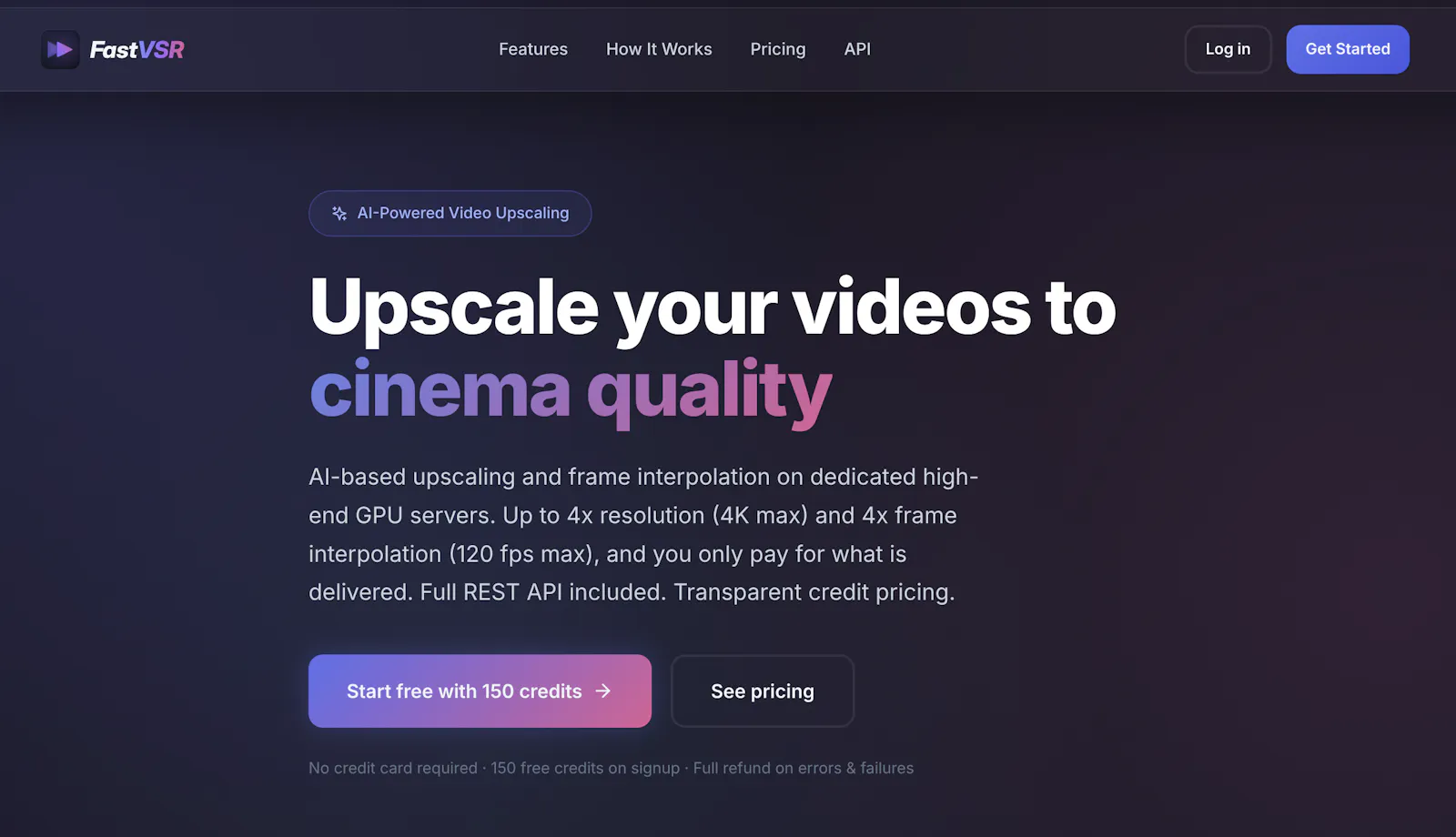 FastVSR screenshot 1