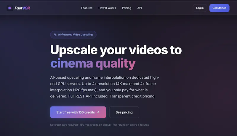 FastVSR screenshot 1
