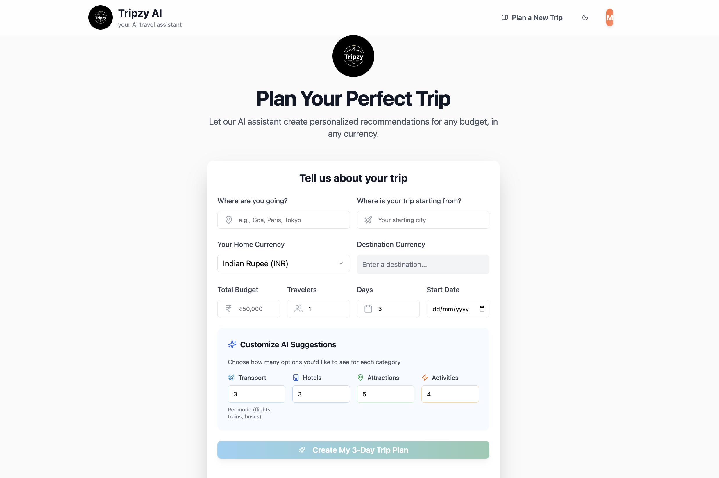Média Tripzy - Planificateur de voyage alimenté par AI 1