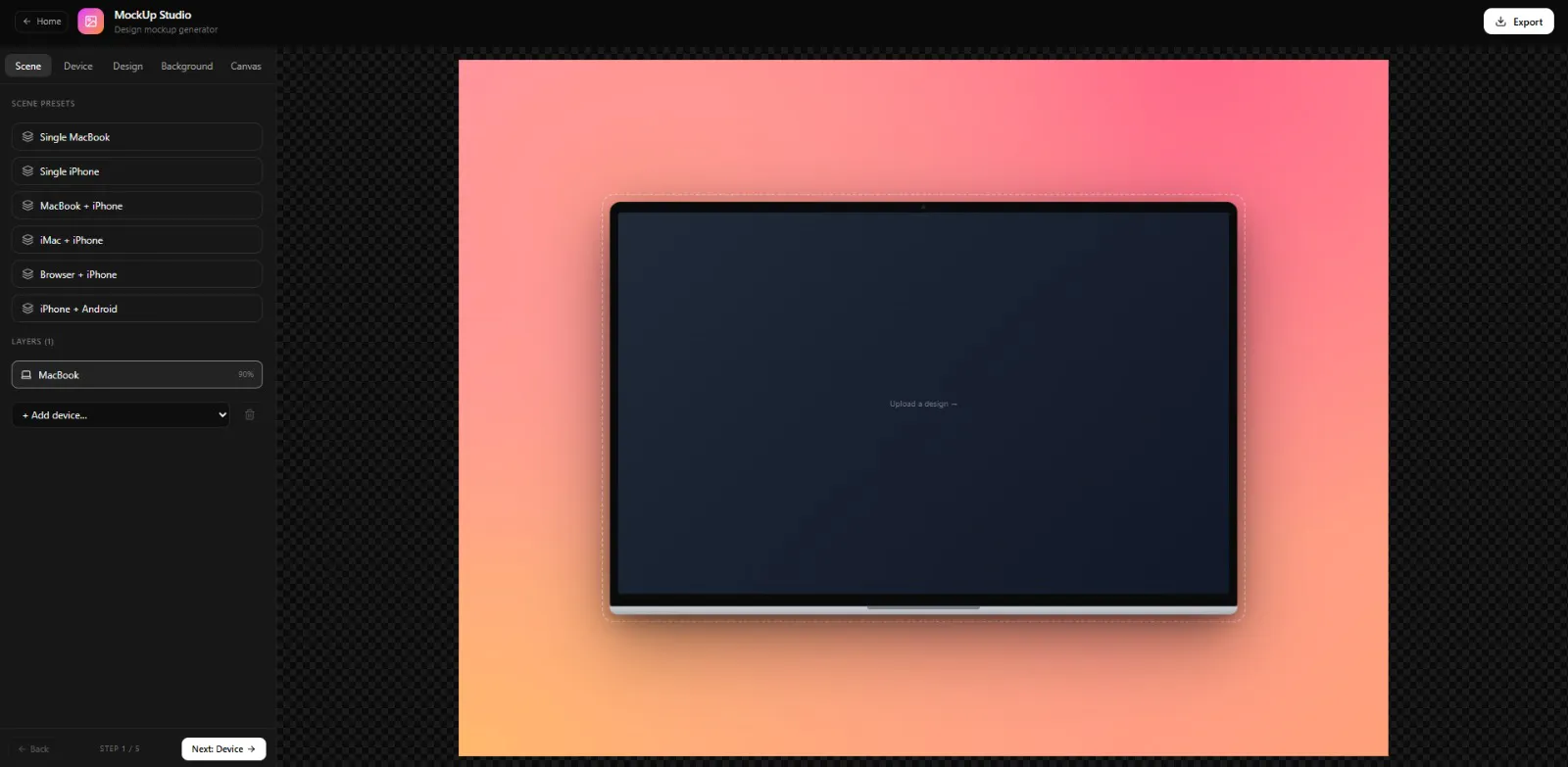 MockUp Studio - Design mockup generator gallery image