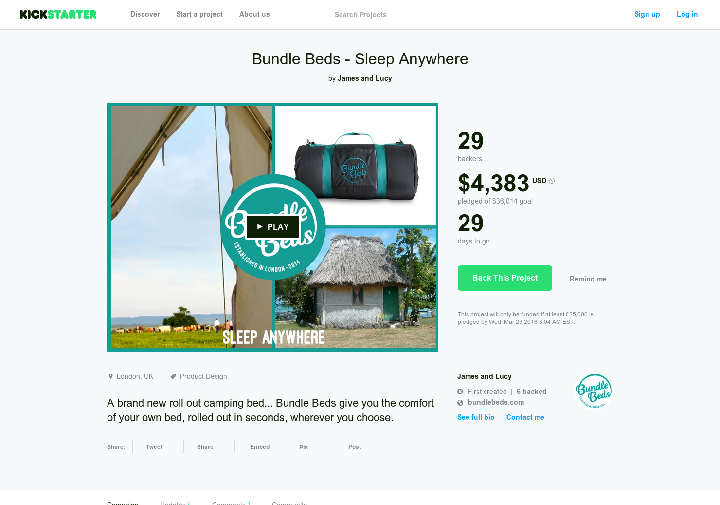 The Bundle Bed gallery image