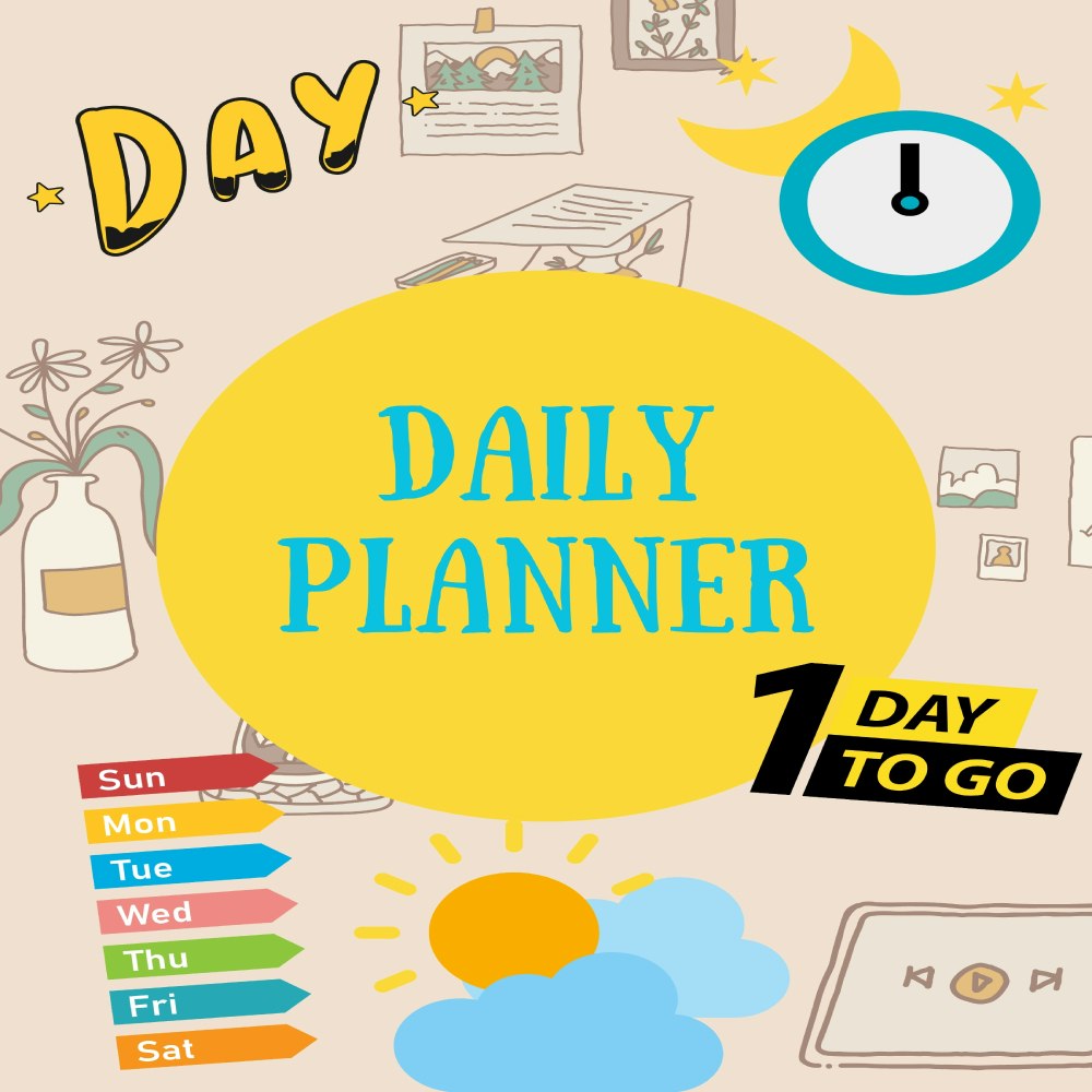 Elegant Daily Planner Digital