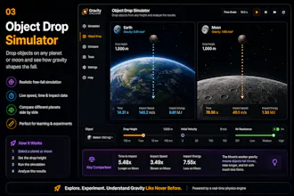 Gravity Simulator gallery image