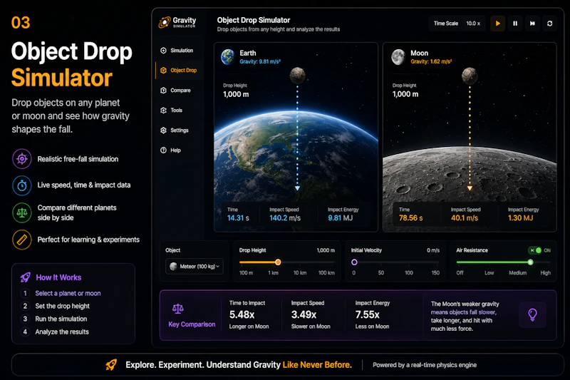 Gravity Simulator screenshot 4