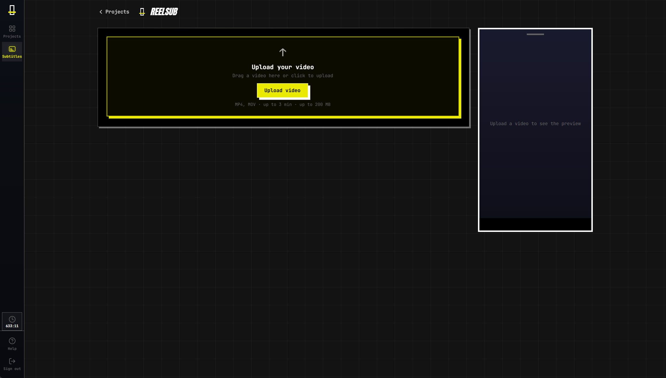 Reelsub App gallery image