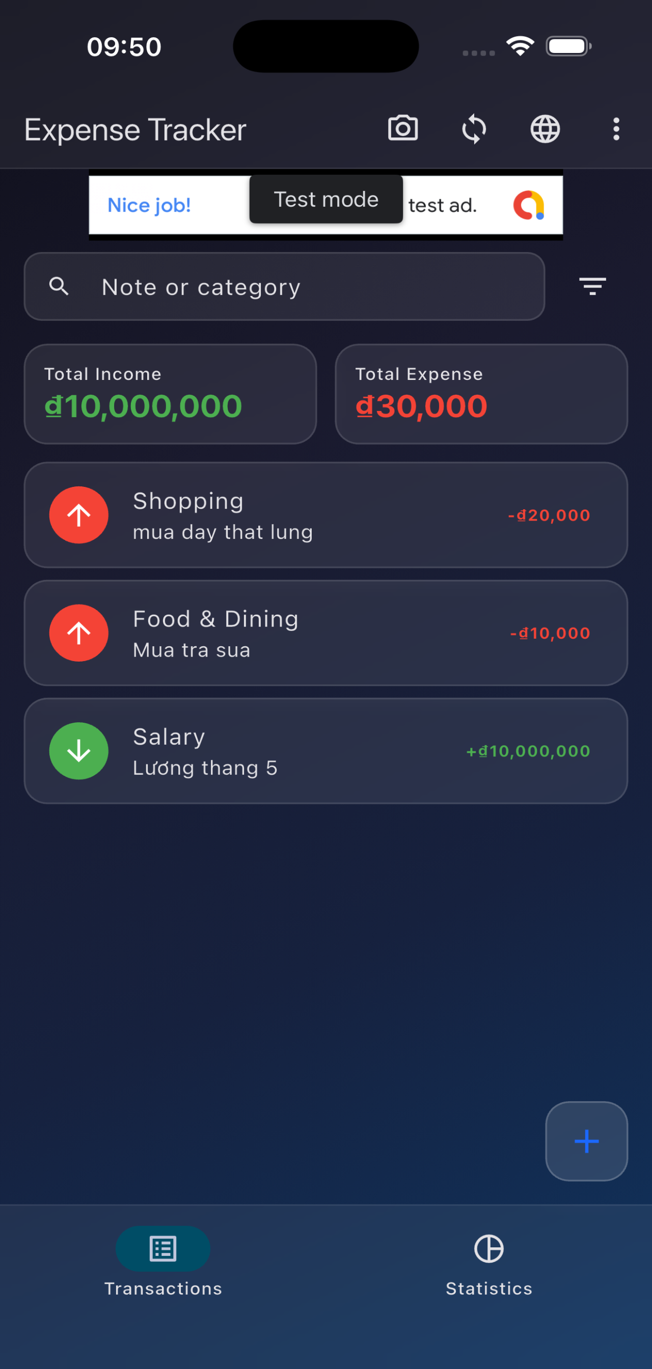 Expense Tracker - Screenshot 5 showing product features and functionality