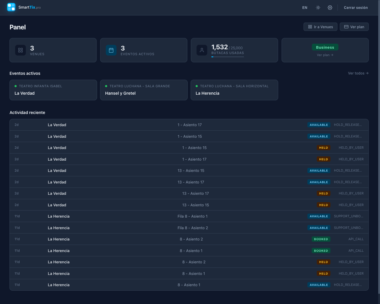 SmartTix gallery image