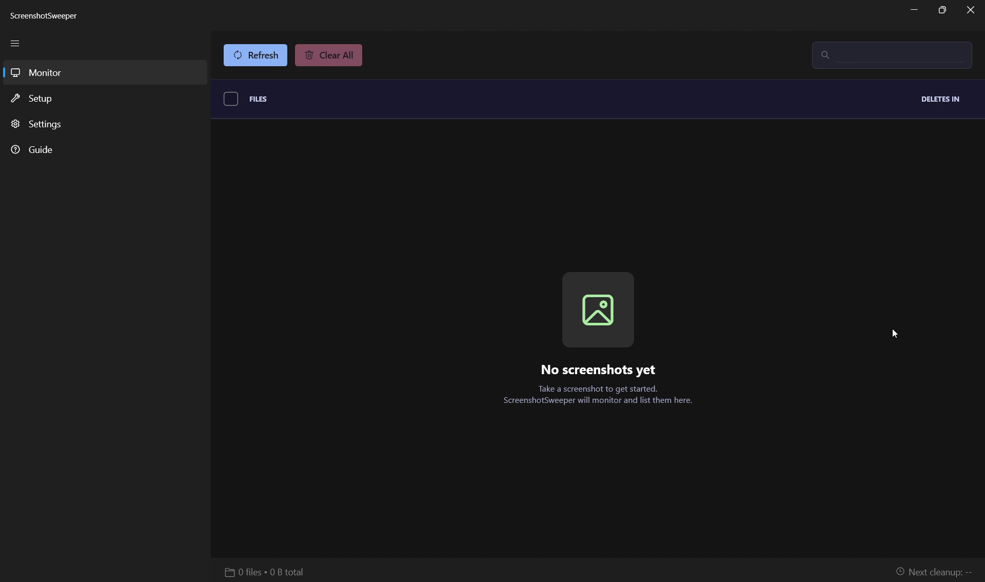 ScreenshotSweeper gallery image
