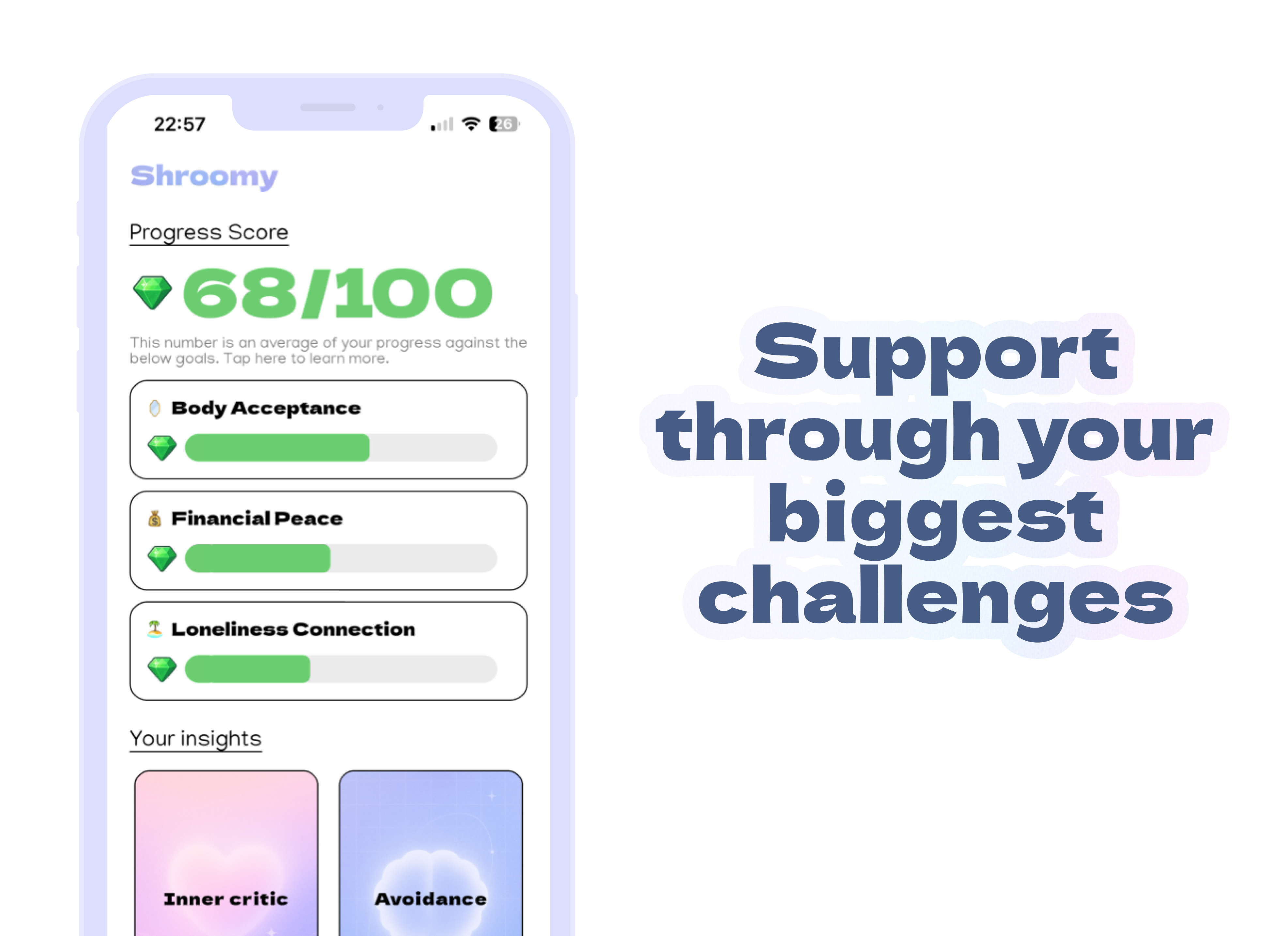 Shroomy: Mental Health Companion media 4