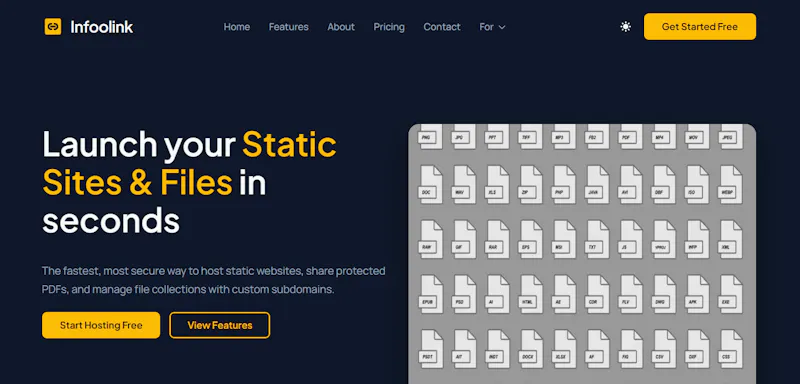 Infoolink Rapidhost screenshot 1